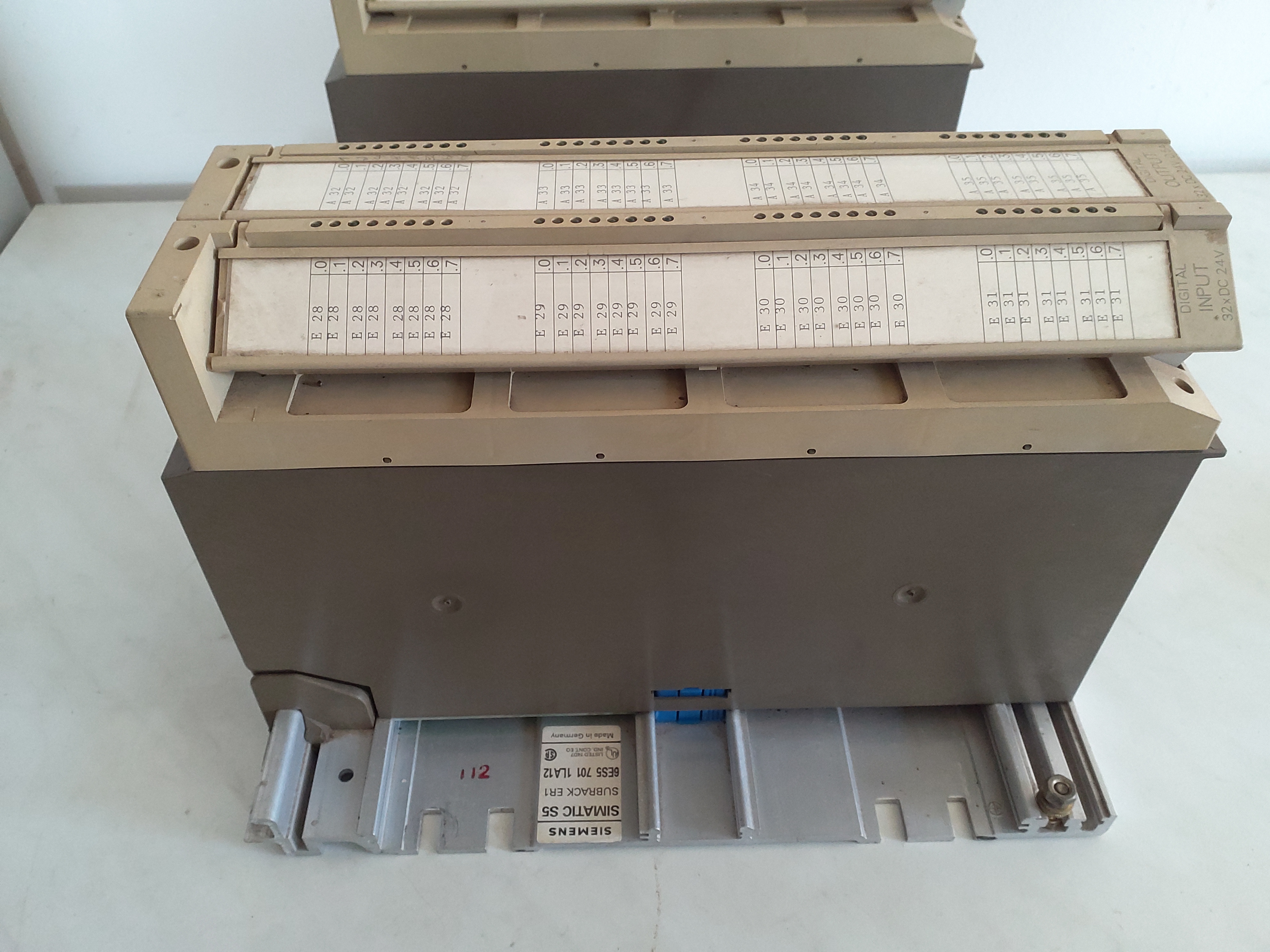 Siemens Simatic S5 Elektronikkarte, 6ES5 701 1LA12, Subrack ER1 Interface Module Digital Input Output