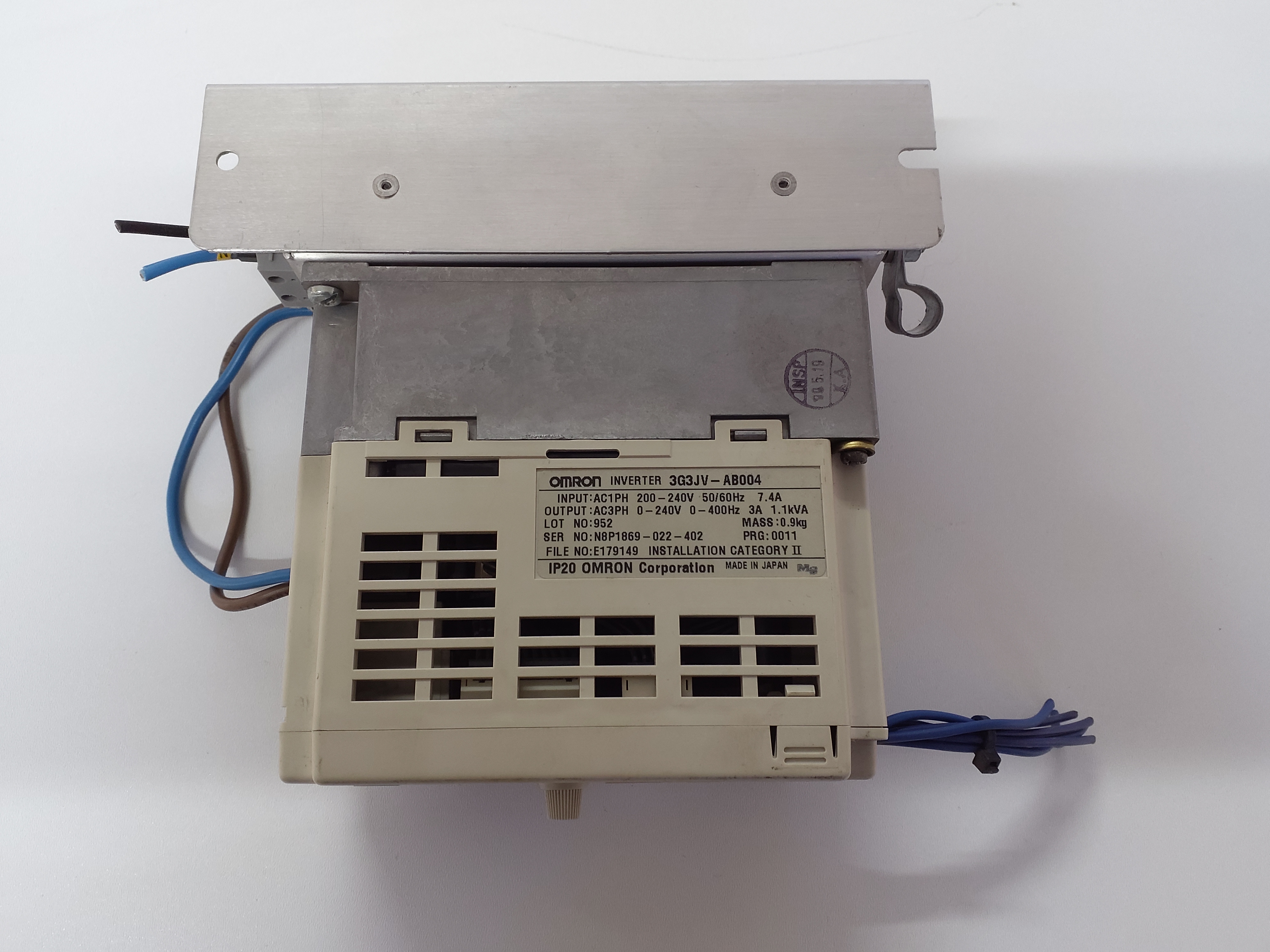 Frequenzumrichter OMRON SYSDRIVE 3G3JV - AB004  0.55KW 1 Phase