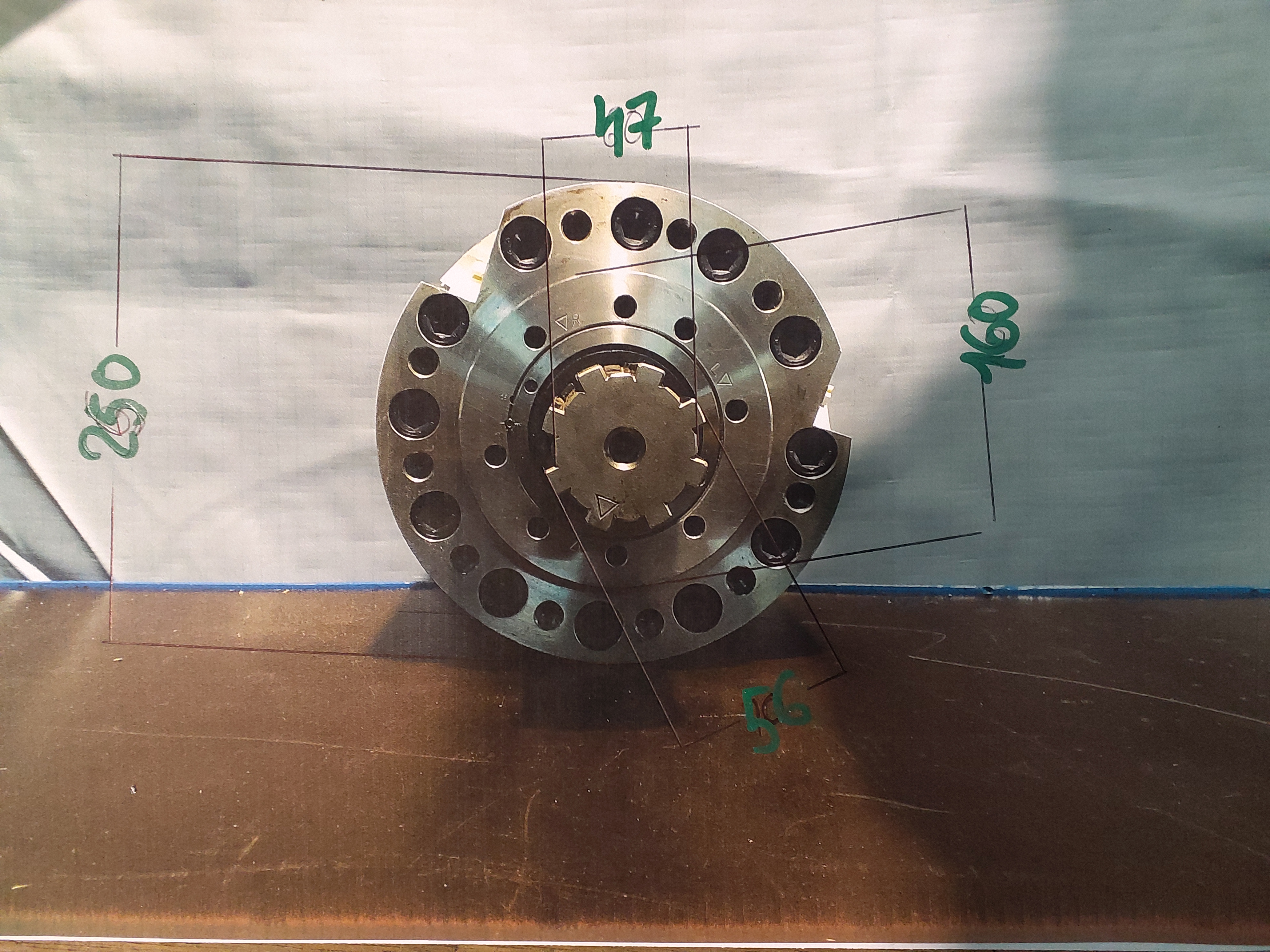 Schwenkmotor, Drehantrieb, Schwenkantrieb hydraulisch 