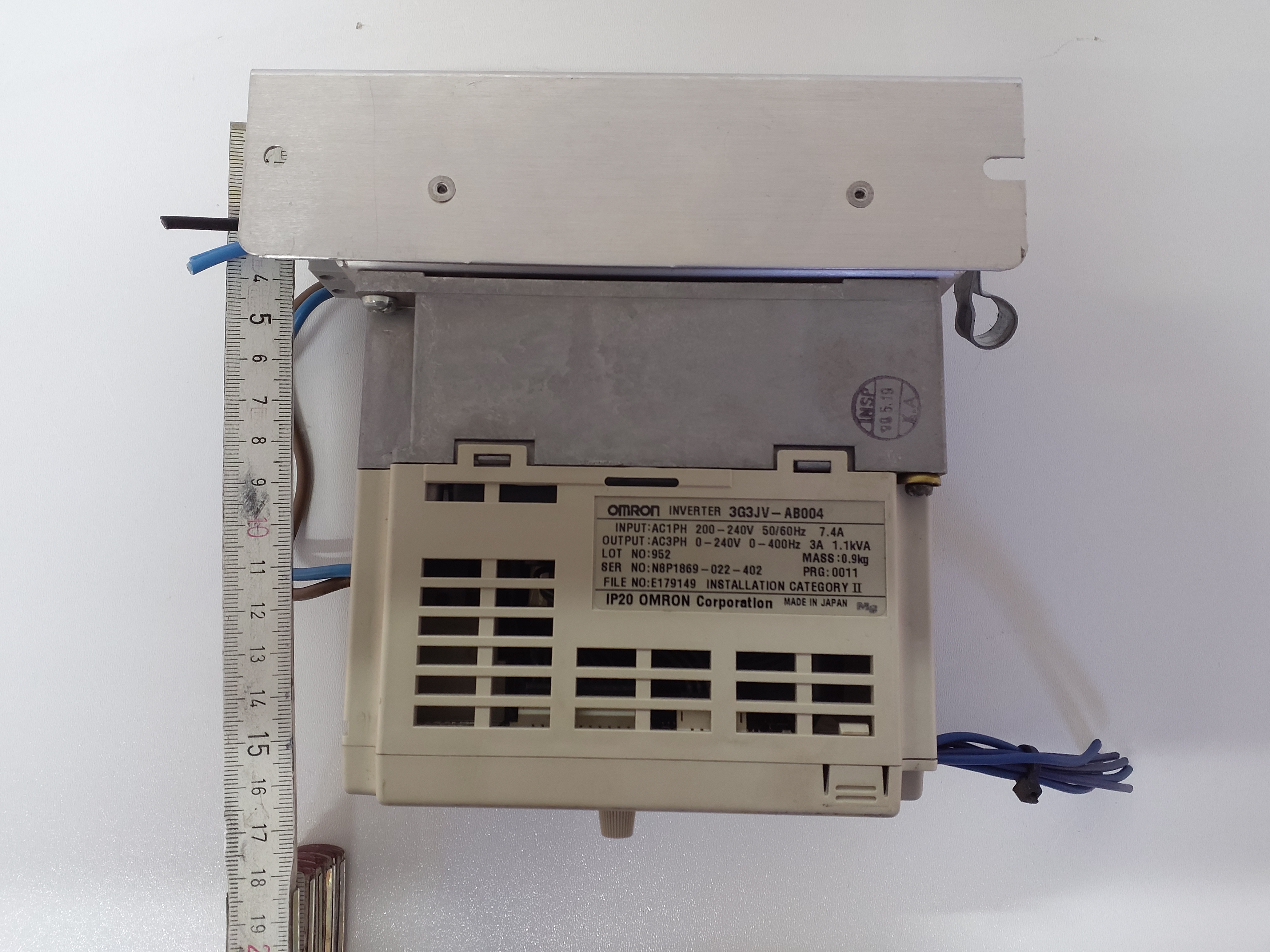 Frequenzumrichter OMRON SYSDRIVE 3G3JV - AB004  0.55KW 1 Phase